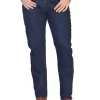Pantalon De Mezclilla Casual Azul Oscuro Para Hombre 'El General' - ID: 41330