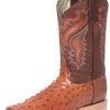 Botas Vaqueras Rodeo Exoticas De Avestruz Original Para Hombre '100 Años' - ID: 42152