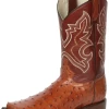 Botas Vaqueras Rodeo Exoticas De Avestruz Original Para Hombre 'El Señor De Los Cielos' - ID: 43171