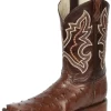 Botas Vaqueras Rodeo Exoticas De Avestruz Original Para Hombre 'El Señor De Los Cielos' - ID: 43172
